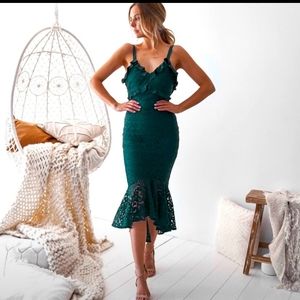 Two Sisters the Label Emerald Leanne Dress SOLDOUT